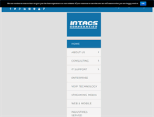 Tablet Screenshot of intacs.com